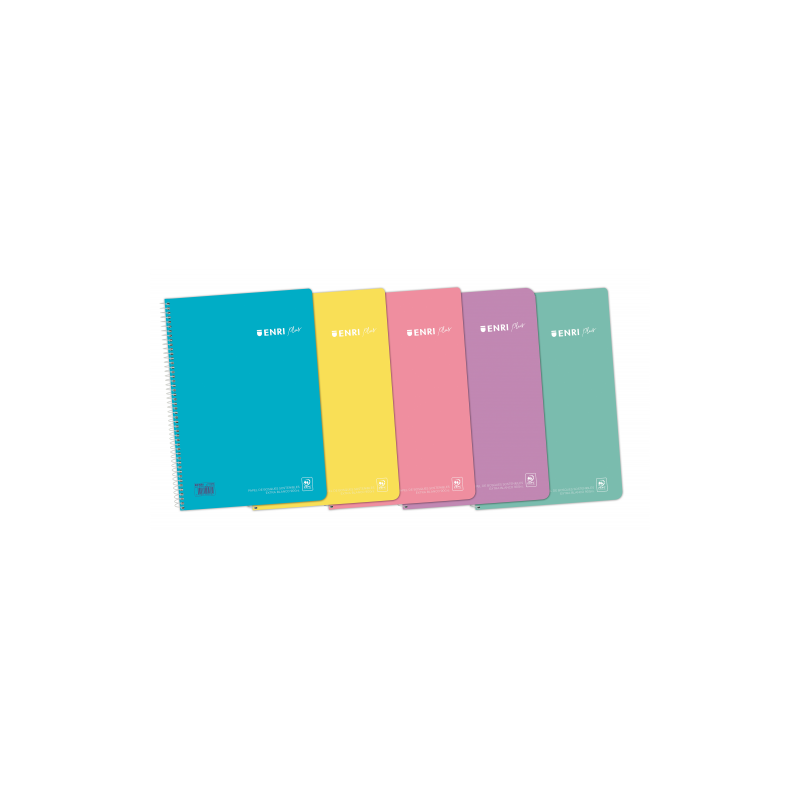 8728-CUADERNO ESPIRAL + TP 4o 80H 4X4 C/M - SURTIDO PASTEL ENRI 400150288 8728-CUADERNO ESPIRAL + TP 4o 80H 4X4 C/M - SURTIDO PASTEL ENRI 400150288