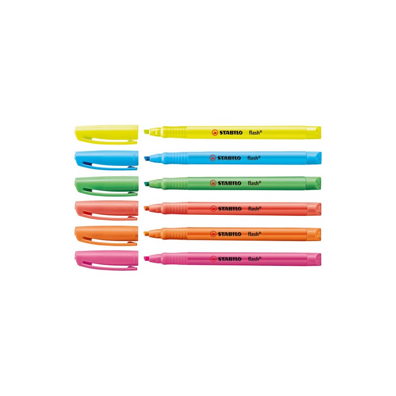 875-MARCADOR FLUORESCENTE FLASH TRAZO 2/5MM. ROJO STABILO 555/40 875-MARCADOR FLUORESCENTE FLASH TRAZO 2/5MM. ROJO STABILO 555/40