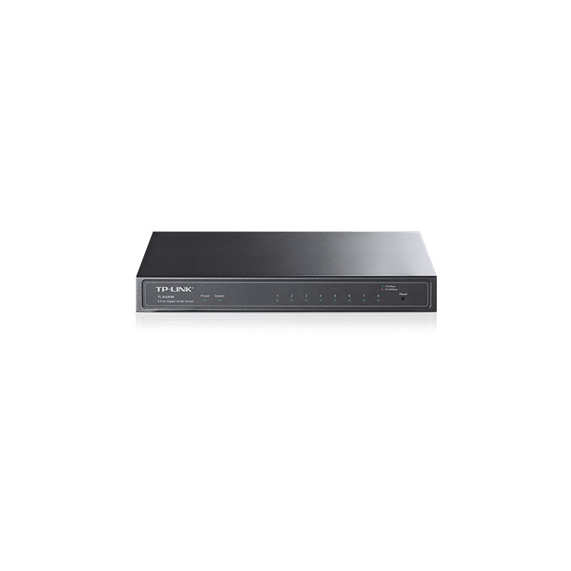 8779-TP-LINK TL-SG2008 Gestionado Gigabit Ethernet (10/100/1000) Negro 8779-TP-LINK TL-SG2008 Gestionado Gigabit Ethernet (10/100/1000) Negro