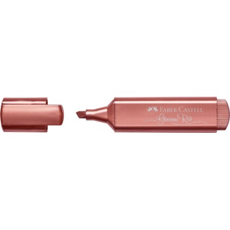 8815-Faber-Castell Textliner 46 marcador 1 pieza(s) Rojo metalizado