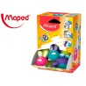 8825-EXPOSITOR GOMA CROC CROC DUO - CONEJO - COLORES SURTIDOS X 20 UNIDADES MAPED 015802