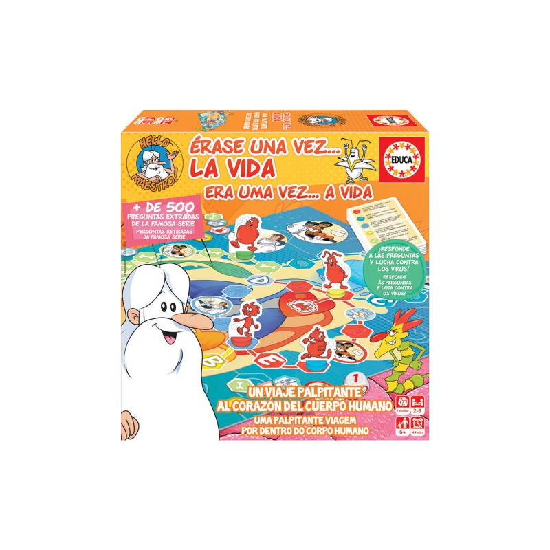 8833-Educa Erase una vez. Erase una vez. Board game Educativo