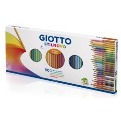 8834-GIOTTO STILNOVO CAJA 50 LAPICEROS + SACAPUNTAS GIOTTO F257300