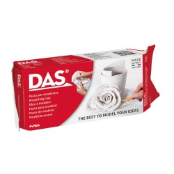 8838-DAS 387000 compuesto para ceramica y modelaje Arcilla de modelar 500 g Blanco 1 pieza(s)