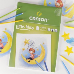 8845-Canson Bloc de dibujo para ninos Art Craft