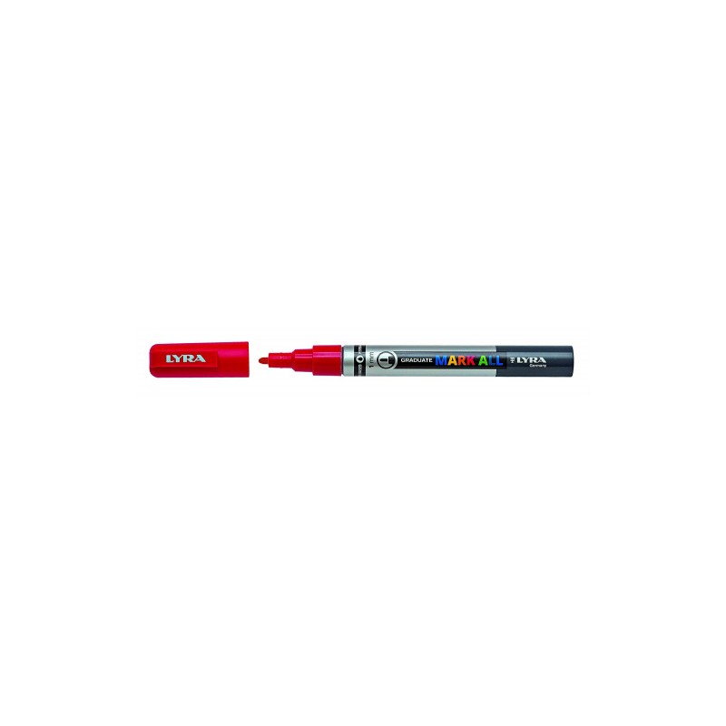 8854-MARCADOR PERMANENTE MARK ALL ROJO 1 MM LYRA GROOVE L6810018 8854-MARCADOR PERMANENTE MARK ALL ROJO 1 MM LYRA GROOVE L6810018