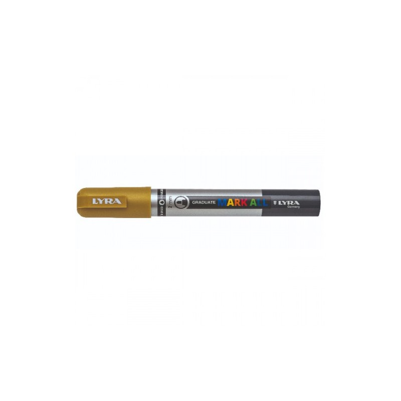 8858-MARCADOR PERMANENTE MARK ALL ORO 2 MM LYRA GROOVE L6820250 8858-MARCADOR PERMANENTE MARK ALL ORO 2 MM LYRA GROOVE L6820250