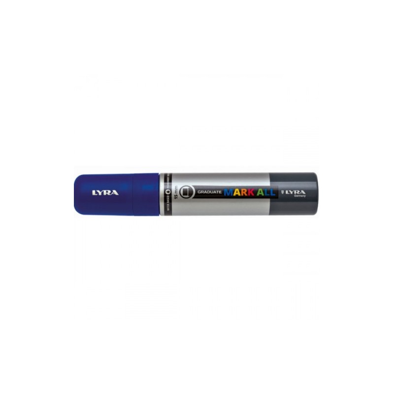 8864-MARCADOR PERMANENTE MARK ALL AZUL OSCURO 15 MM LYRA GROOVE L6840050 8864-MARCADOR PERMANENTE MARK ALL AZUL OSCURO 15 MM LYRA GROOVE L6840050