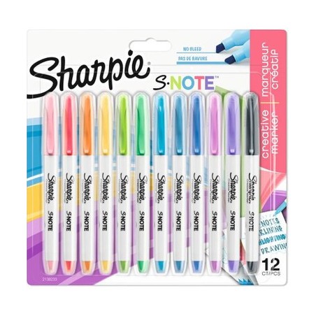 8868-Sharpie 2138233 marcador permanente Multicolor 12 pieza(s)