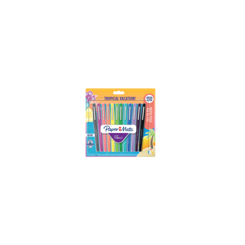 8876-FLAIR M. TROPICAL VACATION BL12 PAPER MATE 1951029 8876-FLAIR M. TROPICAL VACATION BL12 PAPER MATE 1951029