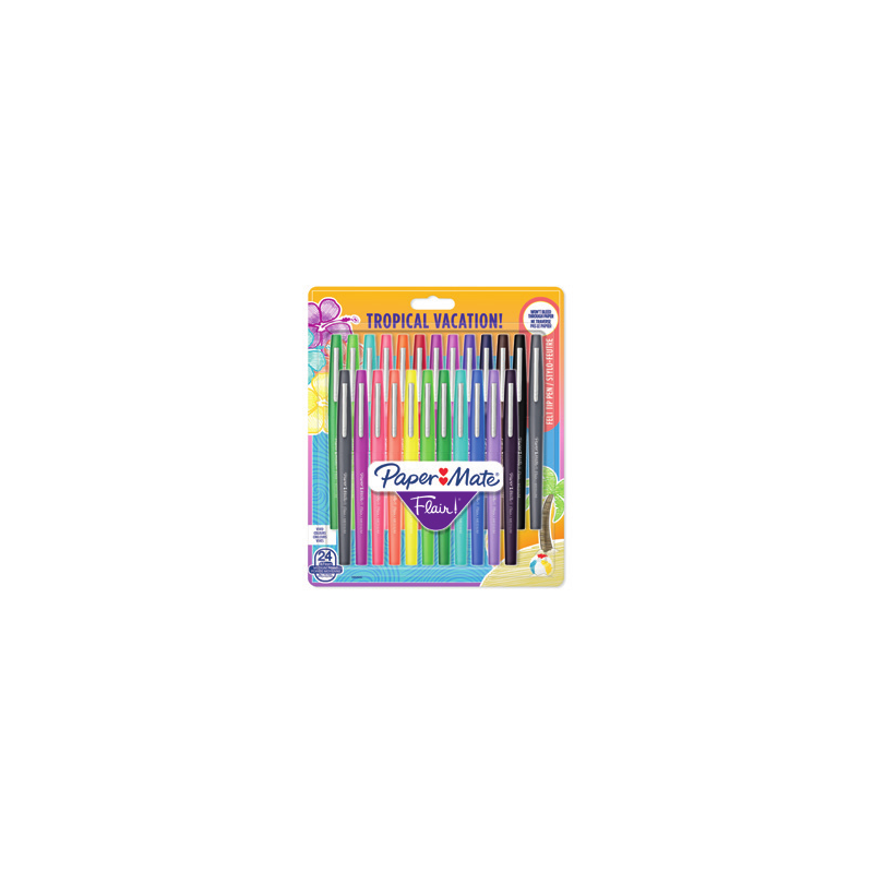 8877-FLAIR M. TROPICAL VACATION BL24 PAPER MATE 1982655 8877-FLAIR M. TROPICAL VACATION BL24 PAPER MATE 1982655