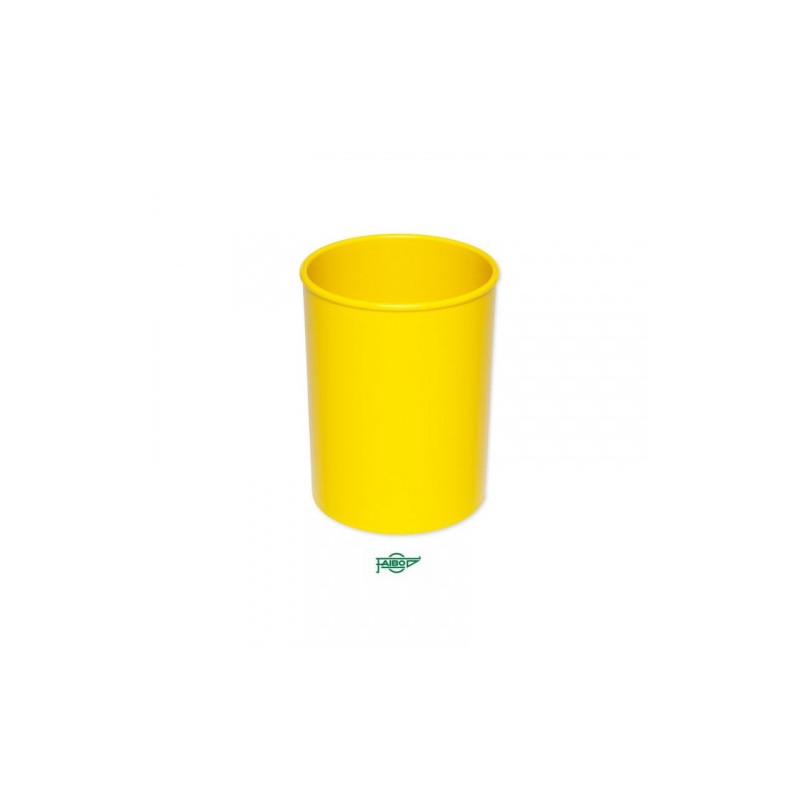 8911-CUBILETE PLASTICO COLOR AMARILLO FAIBO 206-05