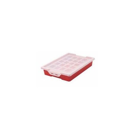 8926-CUBETA PEQUENA CON TAPA - ROJO FAIBO 786-03