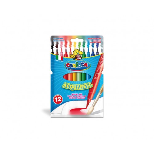 8948-ESTUCHE ROTULADORES ACQUARELL 12 PCS CARIOCA 42747