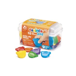 8958-Carioca Teddy Crayons BABY - 48 Uds
