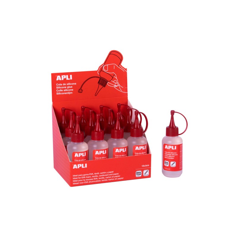 9000-APLI Cola de silicona 100 ml 9000-APLI Cola de silicona 100 ml