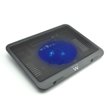 9008-Ewent EW1250 almohadilla fria 40,6 cm (16") 1000 RPM Negro