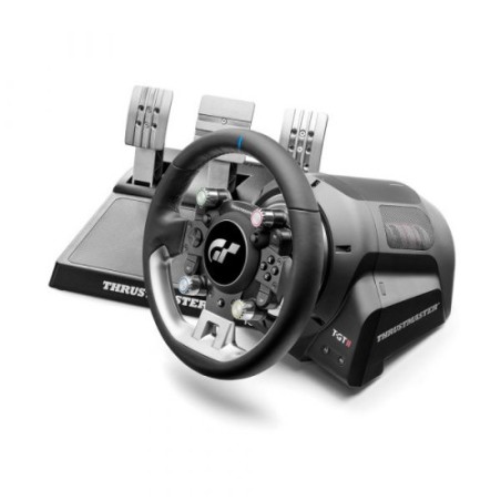 9083-Guillemot T-GT II Negro Volante + Pedales PC, PlayStation 4, PlayStation 5