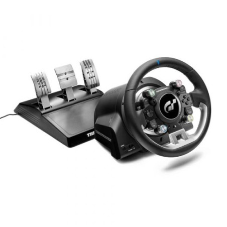 9084-Guillemot T-GT II Negro Volante + Pedales PC, PlayStation 4, PlayStation 5