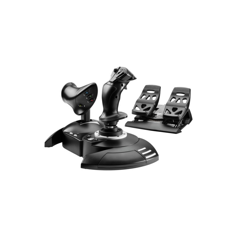 9085-Thrustmaster T.Flight Full Kit X Negro USB Palanca de mando Analogico/Digital PC, Xbox 9085-Thrustmaster T.Flight Full Kit X Negro USB Palanca de mando Analogico/Digital PC, Xbox