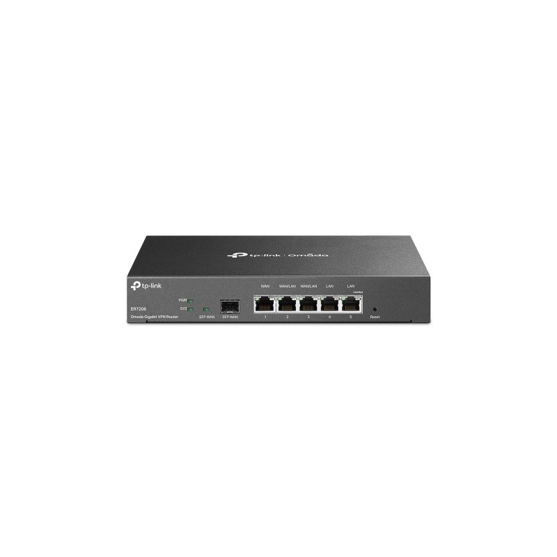 9123-TP-LINK TL-ER7206 router Gigabit Ethernet Negro