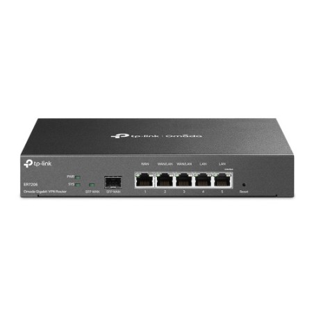 9123-TP-LINK TL-ER7206 router Gigabit Ethernet Negro