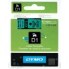 914-CINTA ROTULADORA D1 12MMX7M NEGRO/VERDE DYMO S0720590