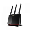 9143-ASUS 4G-AC86U router inalambrico Gigabit Ethernet Doble banda (2,4 GHz / 5 GHz) 3G Negro
