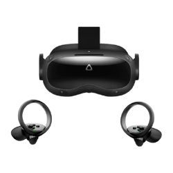 9147-HTC VIVE Focus 3 Pantalla con montura para sujetar en la cabeza Negro