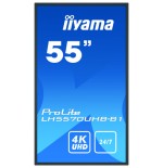 9165-iiyama LH5570UHB-B1 pantalla de senalizacion Pantalla plana para senalizacion digital 138,7 cm (54.6") VA 4K Ultra