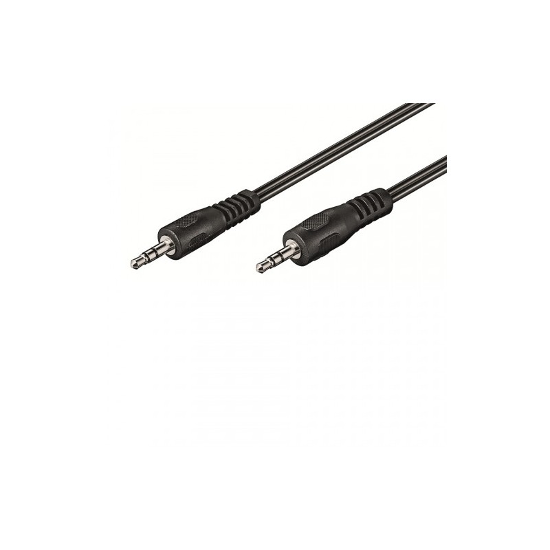 9181-Ewent EW-220101-050-N-P cable de audio 5 m 3,5mm Negro 9181-Ewent EW-220101-050-N-P cable de audio 5 m 3,5mm Negro