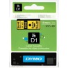 920-CINTA ROTULADORA D1 19MMX7M NEGRO/AMARILLO DYMO S0720880