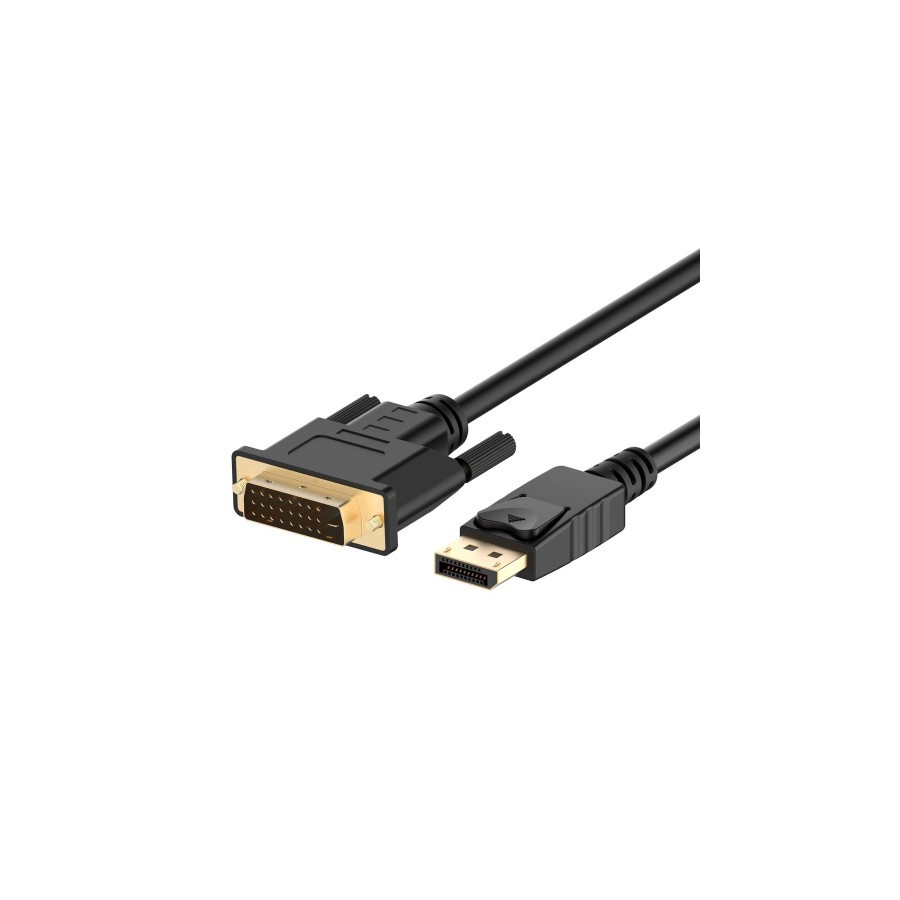 9212-Ewent EC1440 adaptador de cable de video 1 m DisplayPort DVI-D Negro 9212-Ewent EC1440 adaptador de cable de video 1 m DisplayPort DVI-D Negro