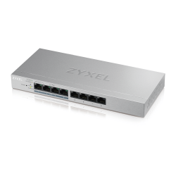 9235-Zyxel GS1200-8HP v2 Gestionado Gigabit Ethernet (10/100/1000) Energia sobre Ethernet (PoE) Gris