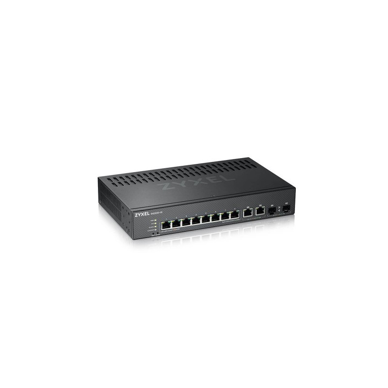 9254-Zyxel GS2220-10-EU0101F switch Gestionado L2 Gigabit Ethernet (10/100/1000) Negro 9254-Zyxel GS2220-10-EU0101F switch Gestionado L2 Gigabit Ethernet (10/100/1000) Negro