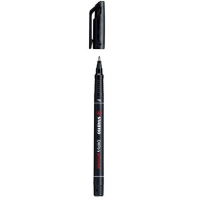 MARCADOR PERMANENTE PUNTA FINA OHPEN UNIVERSAL 07MM NEGRO STABILO 842 46