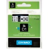 926-CINTA ROTULADORA D1 24MMX7M NEGRO/BLANCO DYMO S0720930