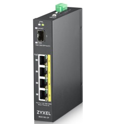 9266-Zyxel RGS100-5P No administrado L2 Gigabit Ethernet (10/100/1000) Energia sobre Ethernet (PoE) Negro