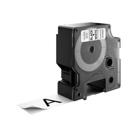 927-CINTA ROTULADORA D1 24MMX7M NEGRO/BLANCO DYMO S0720930
