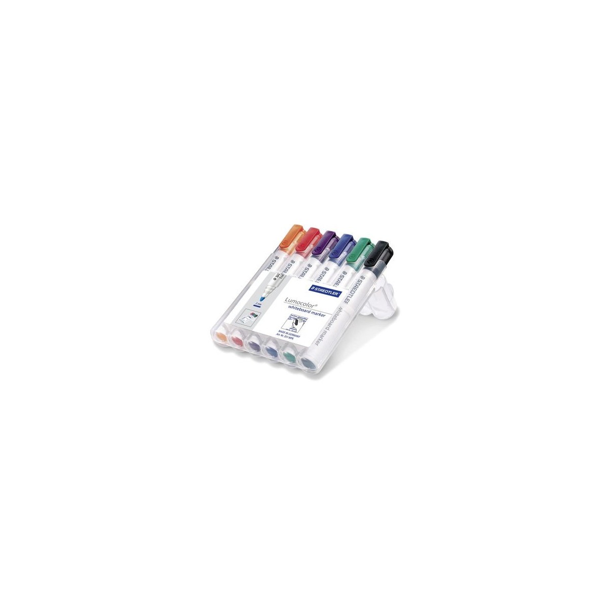 ESTUCHE 6 PZAS LUMOCOLOR WHITEBOARD MARKER 351 SURT STAEDTLER 351 WP6