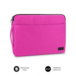 9294-SUBBLIM Funda Ordenador Urban Laptop Sleeve 15,6" Pink
