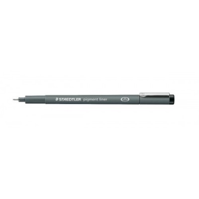 ROTULADOR CALIBRADO PIGMENT LINER 308 03MM NEGRO STAEDTLER 308 03 9