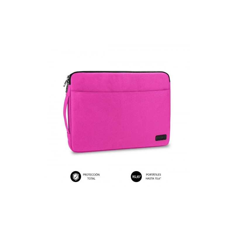 9296-SUBBLIM Funda Ordenador Urban Laptop Sleeve 15,6" Pink 9296-SUBBLIM Funda Ordenador Urban Laptop Sleeve 15,6" Pink