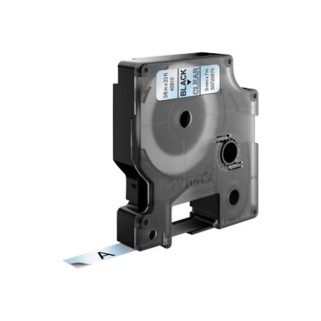 941-CINTA ROTULADORA D1 9MMX7M NEGRO/TRANSPARENTE DYMO S0720670