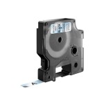 941-CINTA ROTULADORA D1 9MMX7M NEGRO/TRANSPARENTE DYMO S0720670