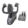 9433-Thrustmaster TCA Y Pack Boeing Xbox Series et PC (Joystick , Manette des Gaz , P Gris USB Panel de mandos tipo maqu