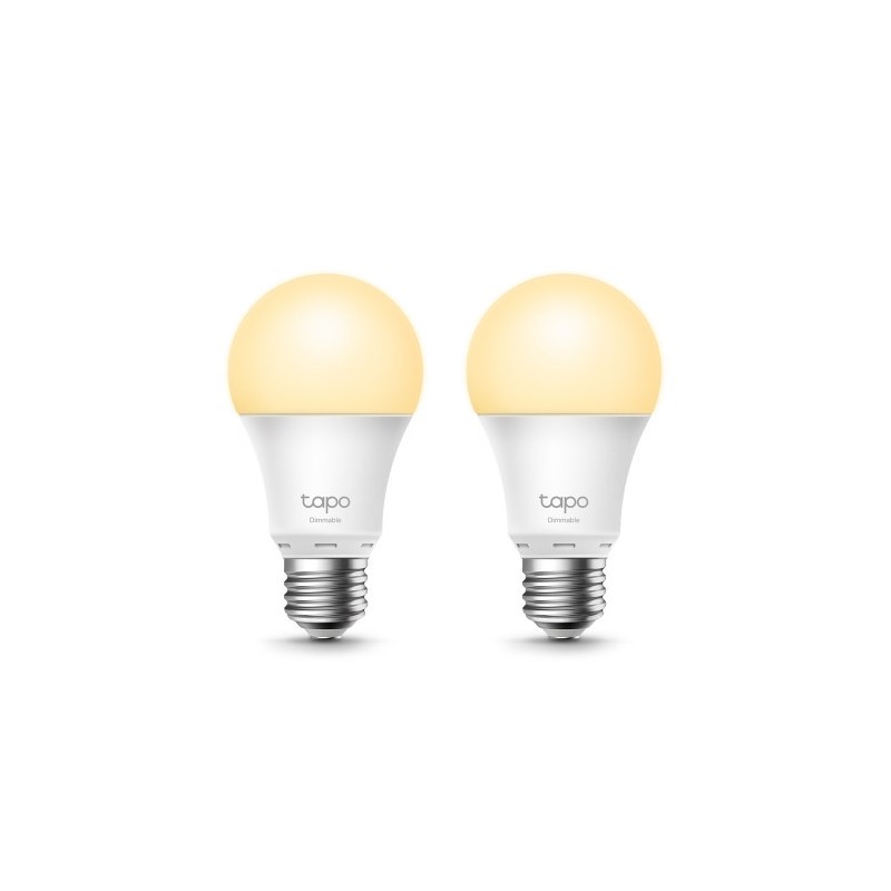9453-Tapo L510E(2-pack) Bombilla inteligente 8,7 W Metalico, Blanco Wi-Fi 9453-Tapo L510E(2-pack) Bombilla inteligente 8,7 W Metalico, Blanco Wi-Fi
