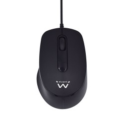 9473-Ewent EW3159 raton Ambidextro USB tipo A Optico 1000 DPI