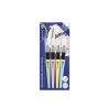 9502-Bismark 329575 rotulador Multi Verde, Azul claro, Rosa, Amarillo 4 pieza(s)