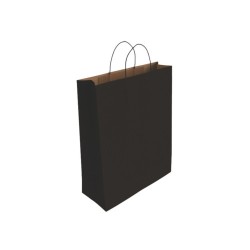 9521-Bismark 329843 bolsa de papel Negro